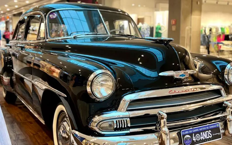  Exposição de Carros Antigos do JundiaíShopping completa 5 anos com edição comemorativa neste sábado (30)